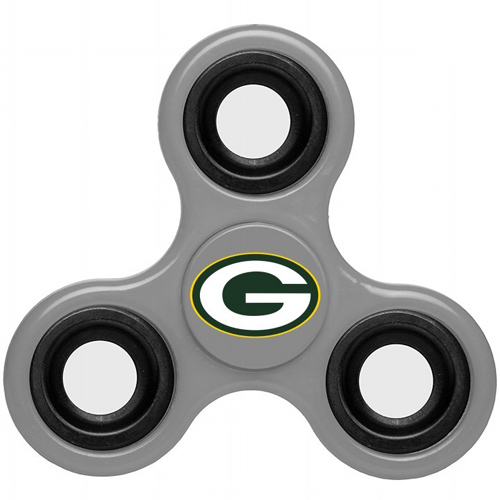 NFL Green Bay Packers 3 Way Fidget Spinner G6